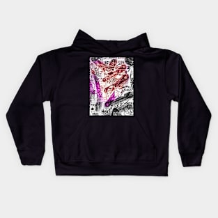 Street Art Colors NYC Graffiti Kids Hoodie